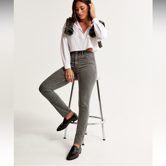 Abercrombie & Fitch Denim - Abercrombie & Fitch The Skinny High Rise Jeans